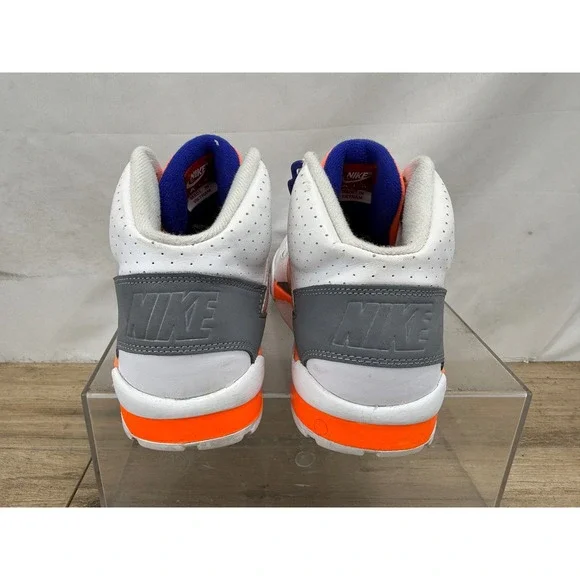 Nike Air Trainer SC High Bo Jackson White Orange Navy DV2212-100 Mens 8.5 - Picture 4 of 9